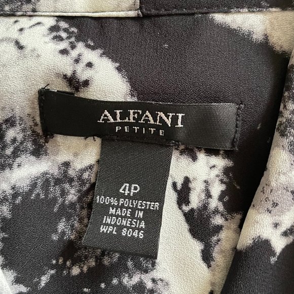 Petite Long Sleeve Blouse from Alfani - Picture 9 of 9